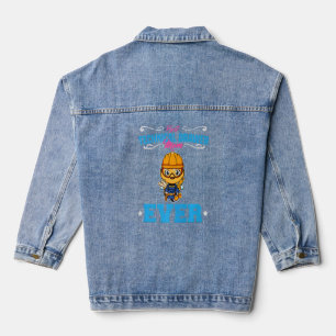 Best Technical Drawer Mum Ever Funny Archtect Gift Denim Jacket