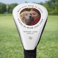 Best Texas Dog Mom Personalized Photo