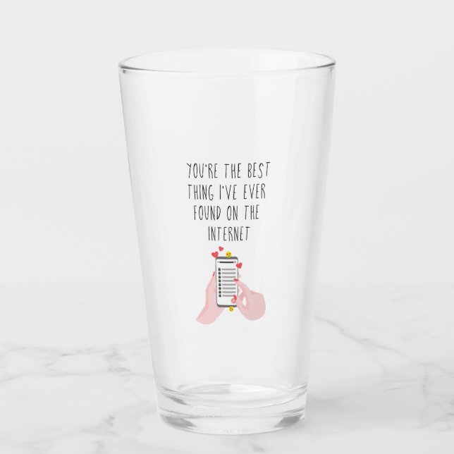 Best Thing on the Internet | Online Dating Glass (Front)