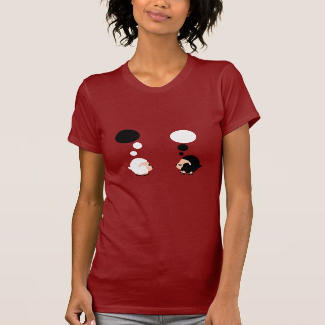 best think sheep best T-Shirt (Front)