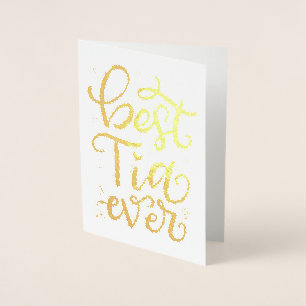 Best Tia Ever Foil Card