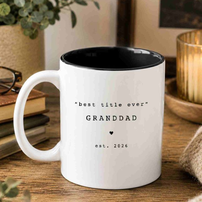 Best Title Ever Granddad Custom Mug (Creator Uploaded)