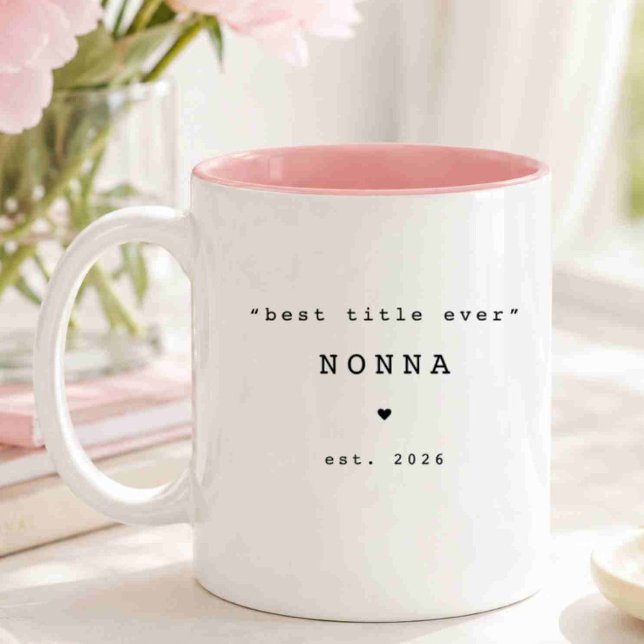 Best Title Ever Nonna Custom Mug (Creator Uploaded)