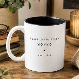 Best Title Ever Nonno Custom Mug