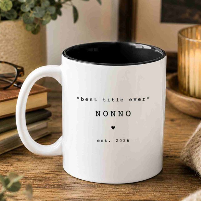 Best Title Ever Nonno Custom Mug (Creator Uploaded)