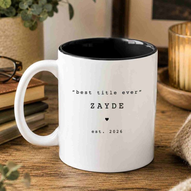 Best Title Ever Zayde Custom Mug (Creator Uploaded)