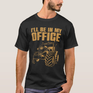 Best Tractor For Men Women Farming Agriculture T-Shirt