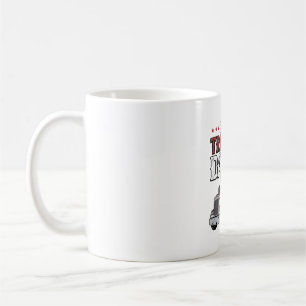 Best Truckin Dad Ever Vintage Truck Shirt Design_1 Coffee Mug