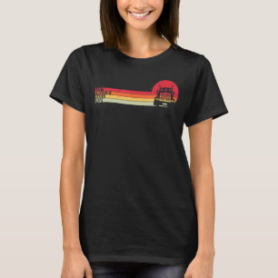Best Truckin Mama Ever Mum Retro Trucker Big Rig S T-Shirt