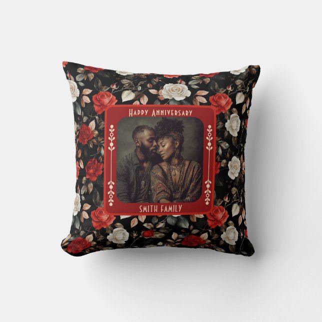 Best True Love 15Th Anniversary Throw Pillow  (Front)