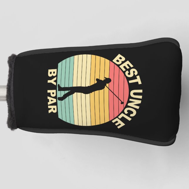 Best Uncle By Par - Golfing Golf Head Cover (Front)