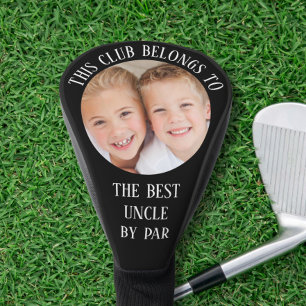 Best Uncle By Par Photo Golf Head Cover