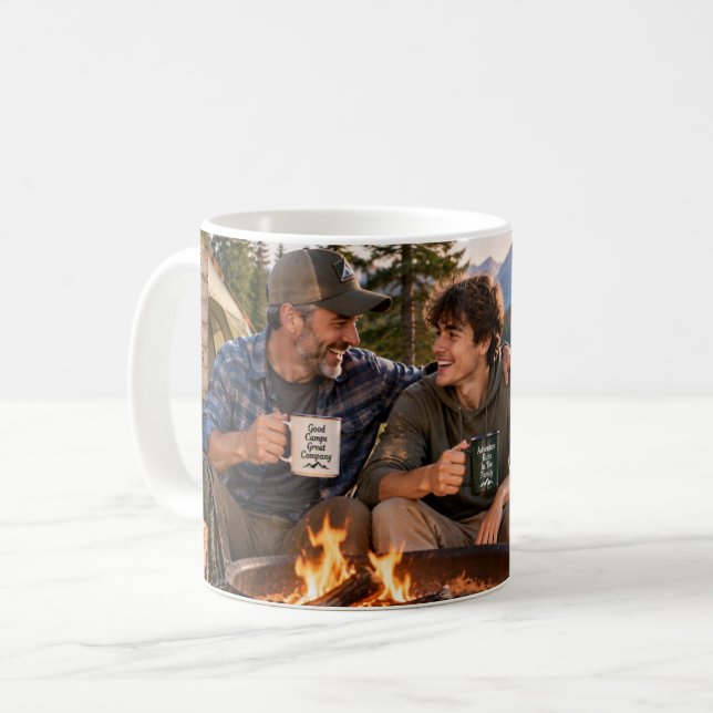 Best Uncle Ever Camping Adventure Mug (Front Left)