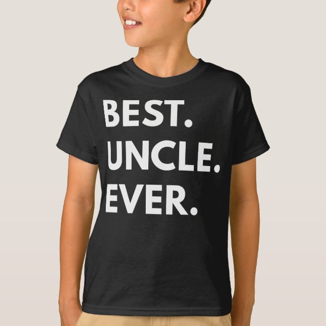 Best Uncle Ever - Family Shirts Slim Fit (Front)