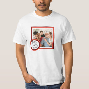 Best Uncle Ever Frames Custom Photo  T-Shirt