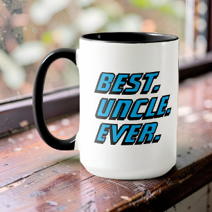 Best Uncle Ever Modern Racing Mug