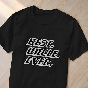 Best Uncle Ever Modern Racing T-Shirt