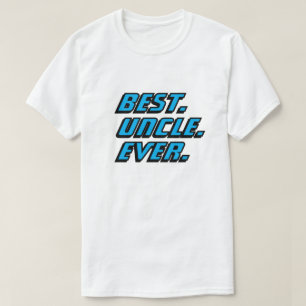 Best Uncle Ever Modern Racing T-Shirt