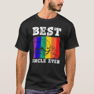 Best Uncle Ever Uncle Gay Lgbt Lgtbq Pride Rainbow T-Shirt