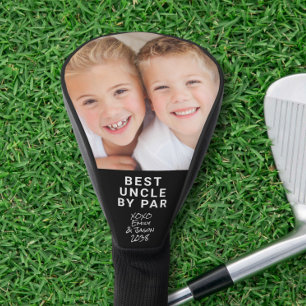 Best Uncle Photo Black Golf Head Cover