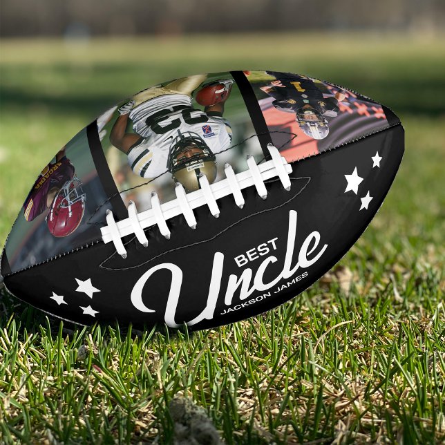 Best Uncle Photo Collage Football (Creator Uploaded)