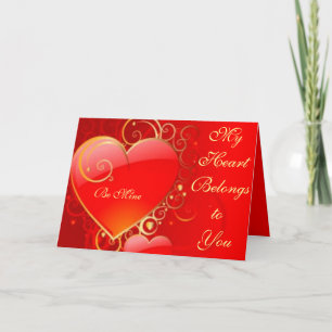 BEST VALENTINES DAY GREETING CARDS - BE MINE
