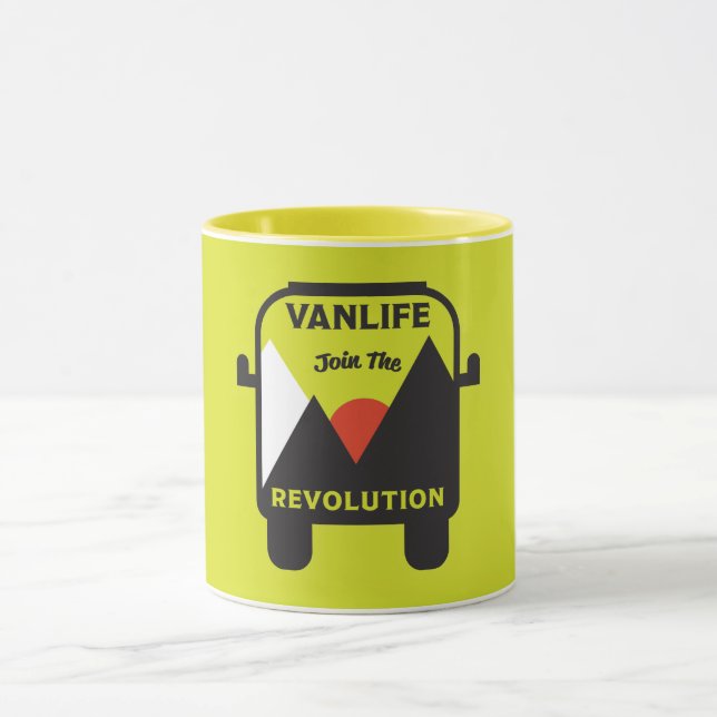 Best van life nomad  mug (Center)