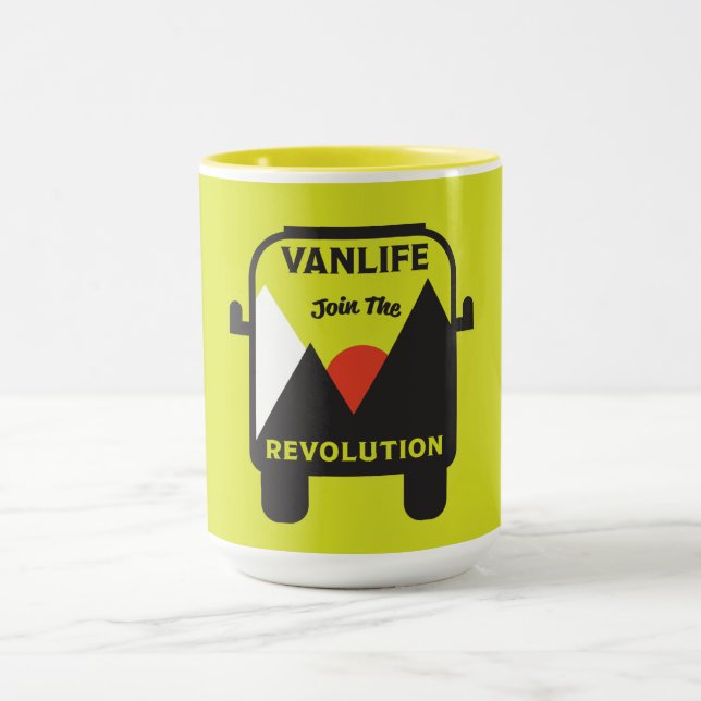 Best van life nomad mug (Center)