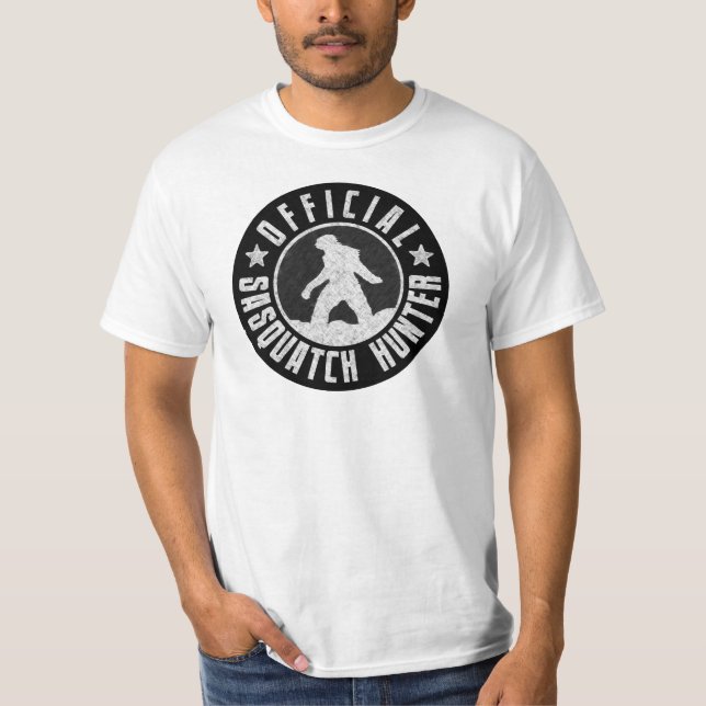 Best Version - OFFICIAL Sasquatch Hunter Design T-Shirt (Front)