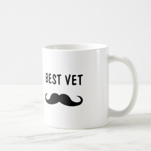 Best VET moustache mug, for Veterianarian Coffee Mug