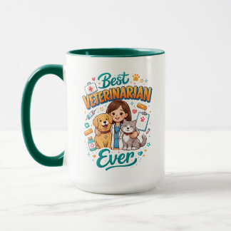 Best Veterinarian Ever | Vet Appreciation Doctor’s Mug