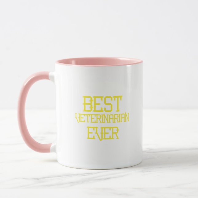 Best Veterinarian Ever Vet Gifts Mug (Left)