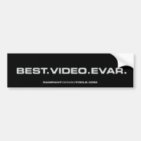 Best Video Evar - Rampant Bumper Sticker