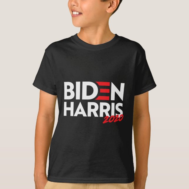 Best Vote Biden 2020 Harris President Democratic J T-Shirt (Front)