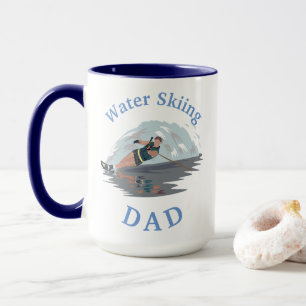Best "Water Skiing DAD" Ever! Father's Coffee Mug