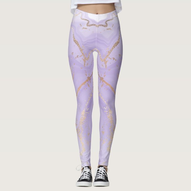 Best Watercolor Leggings for Colour Lovers (Front)
