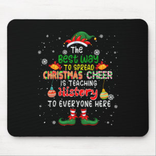 Best Way To Spread Christmas Cheer Is Teaching His Mouse Pad