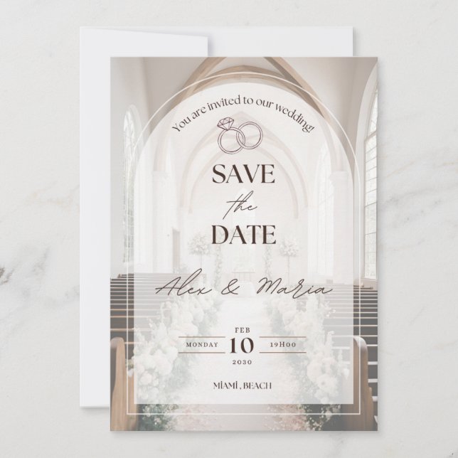 Best wedding invitation cart  (Front)