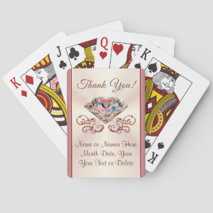 Best Wedding Souvenirs for Guests, Personalised Playing Cards