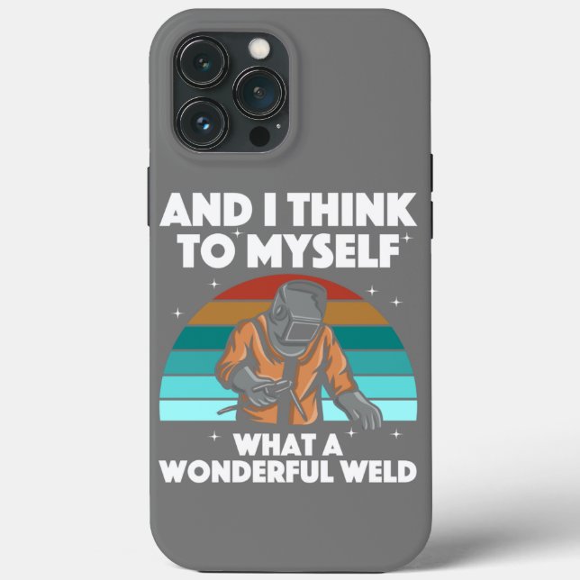 Best Welding Art Men Women Arc Welder Pipeliner Ir Case-Mate iPhone Case (Back)