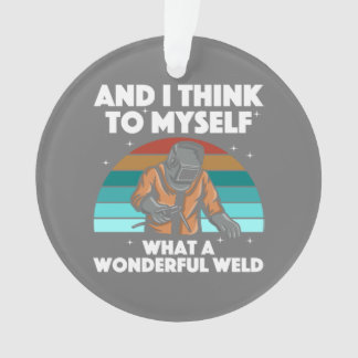 Best Welding Art Men Women Arc Welder Pipeliner Ir Ornament