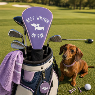 Best Wiener by Par Dachshund Golf Head Covers
