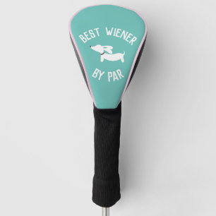Best Wiener by Par Punny Dachshund Golf Head Cover