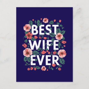Best Wife ever  Postcard