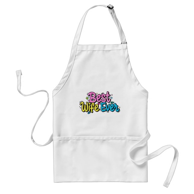 Best Wife Ever (Style 3) Standard Apron (Front)