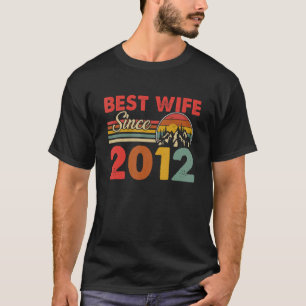 Best Wife Since 2012 Epic Matching 11th Wedding An T-Shirt