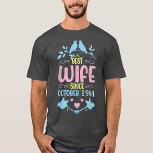 Best Wife Since October 1991 Wedding Marry 31 Year T-Shirt