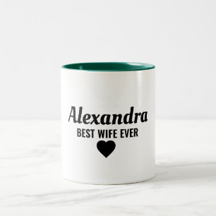 Best Wife Two-Tone Coffee Mug