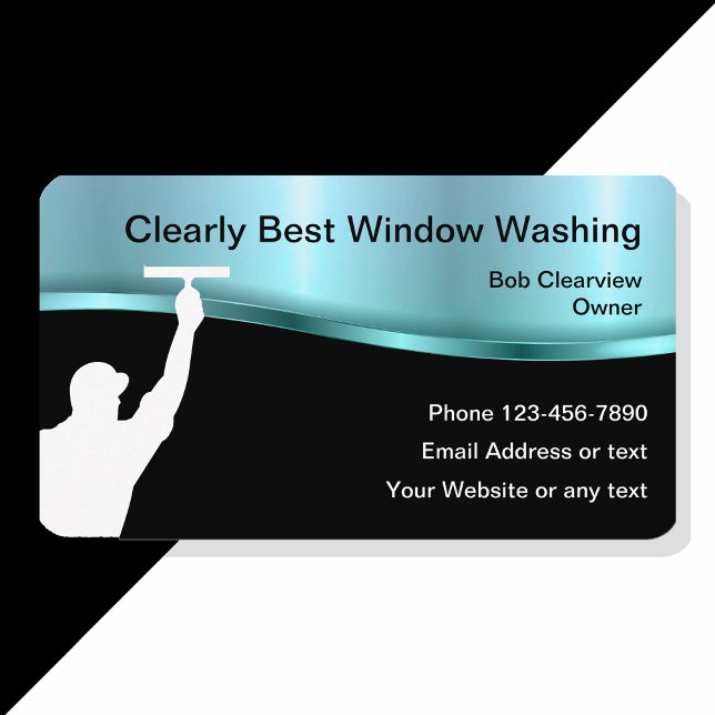 Best Window Washing Business Card (Creator Uploaded)