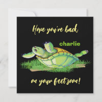 Best wishes- back on feet - Get well soon words